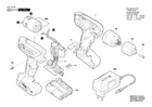 New Genuine Bosch 2609199956 Motor Spare Parts Set