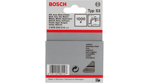 New Genuine Bosch 2609200215 Fine Wire Staple, Type 53 For Cordless / Pneumatic