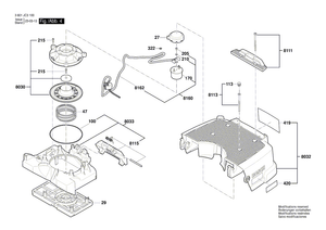 New Genuine Bosch 2609200404 Manufacturer's nameplate