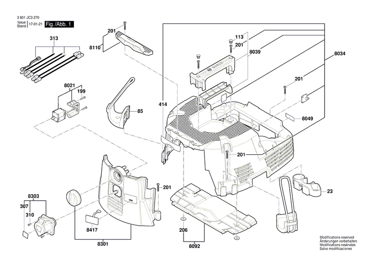 New Genuine Bosch 2609200439 Electrical accessories