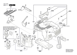 New Genuine Bosch 2609200443 Sticker