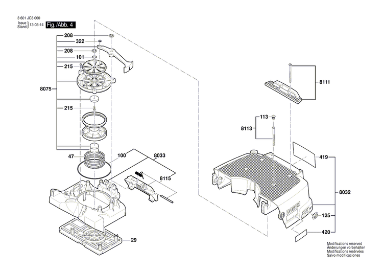 New Genuine Bosch 2609200447 Sticker