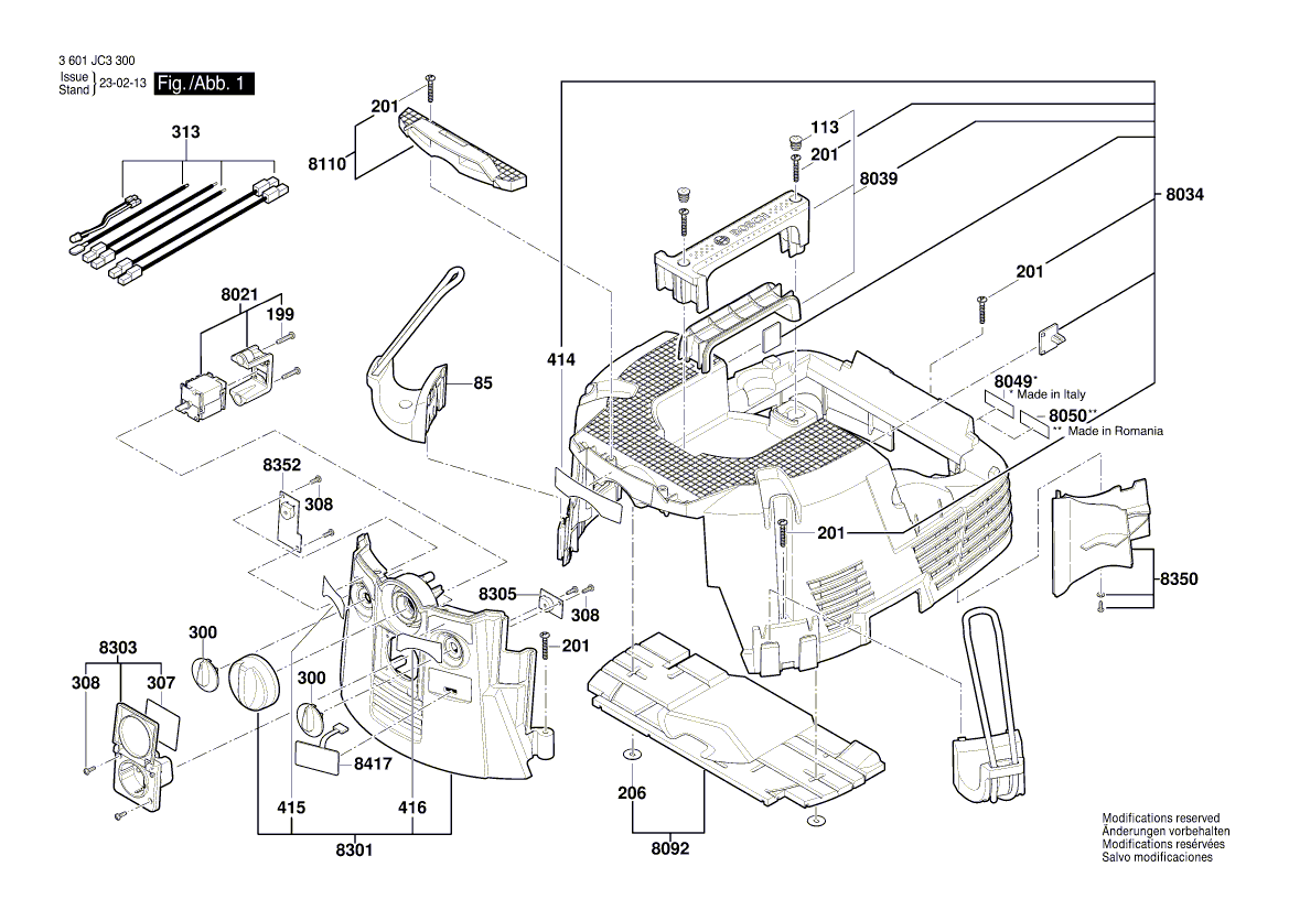 New Genuine Bosch 2609200459 Plate