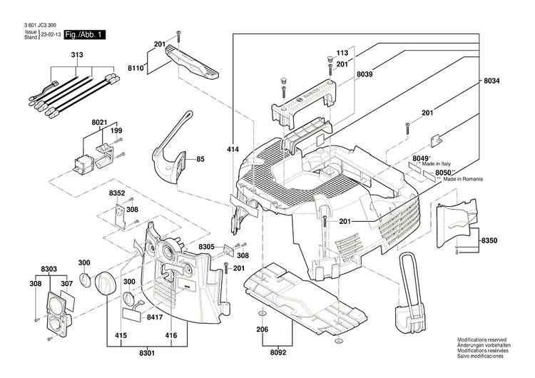 New Genuine Bosch 2609200459 Plate