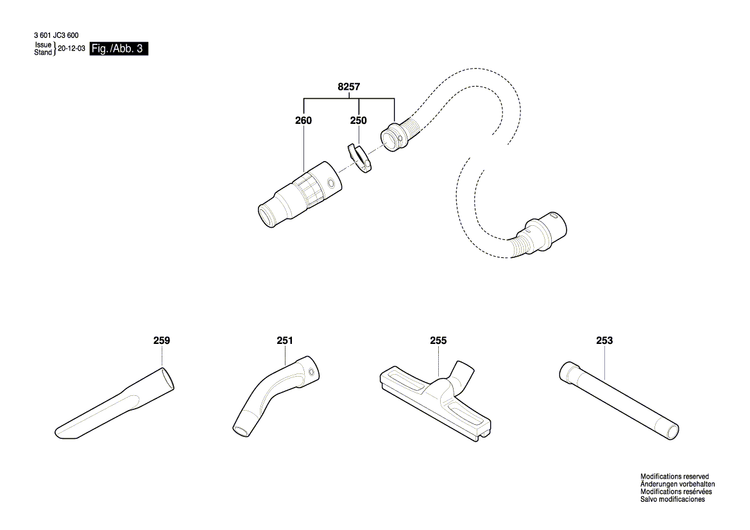 New Genuine Bosch 2609200463 Socket