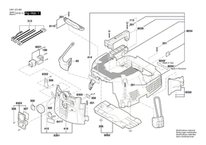 New Genuine Bosch 2609200471 Caster Wheel