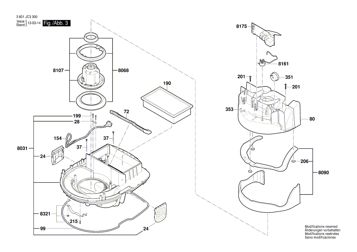 New Genuine Bosch 2609200472 Support
