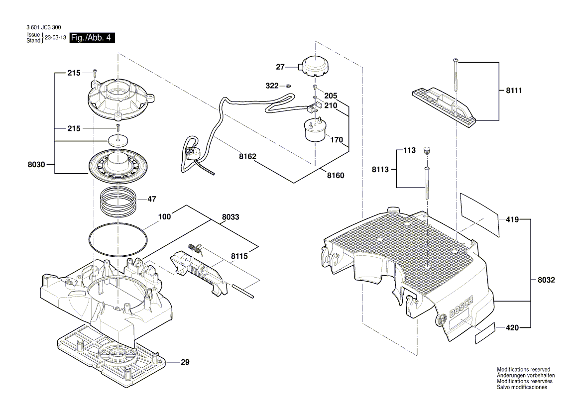 New Genuine Bosch 2609200473 Support