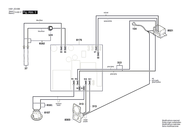 New Genuine Bosch 2609200487 Housing