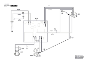 New Genuine Bosch 2609200506 Sticker