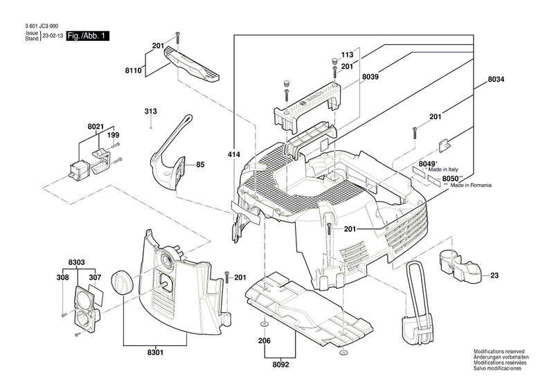 New Genuine Bosch 2609200512 Sticker