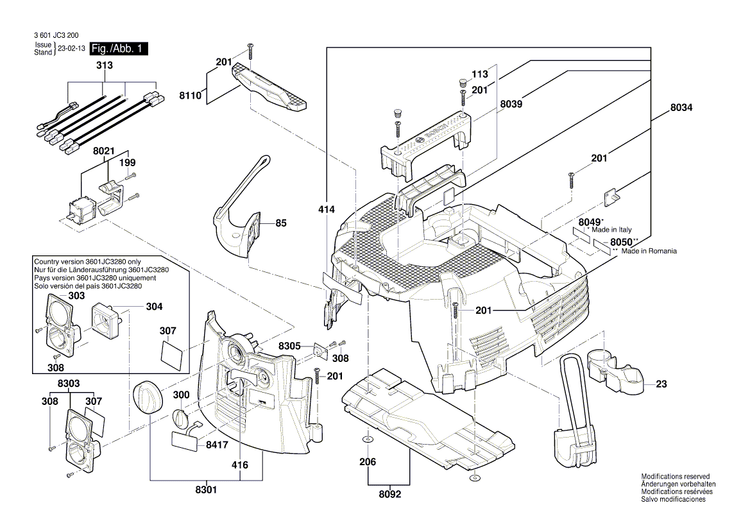 New Genuine Bosch 2609200518 Nameplate