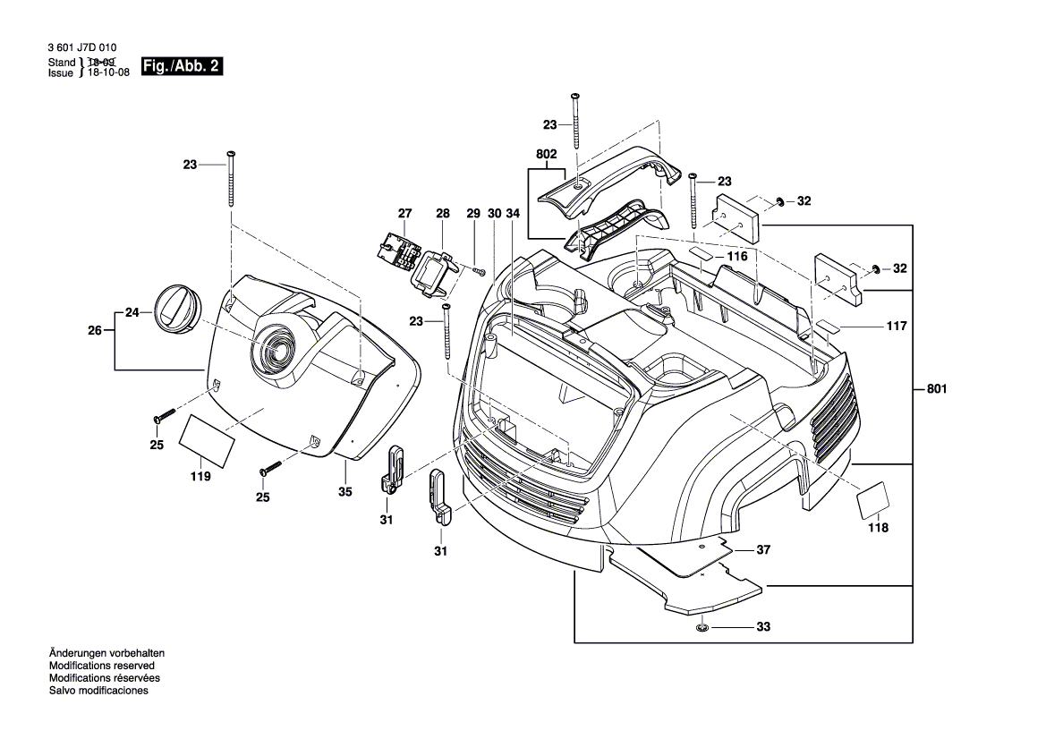 New Genuine Bosch 2609200551 Screw