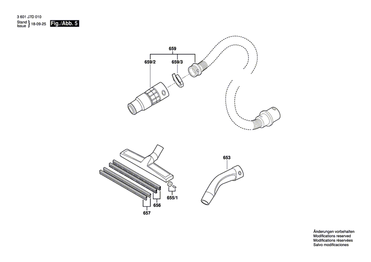 New Genuine Bosch 2609200551 Screw