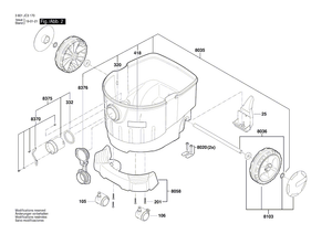 New Genuine Bosch 2609200556 Operator Panel