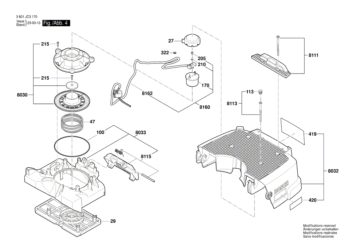 New Genuine Bosch 2609200556 Operator Panel