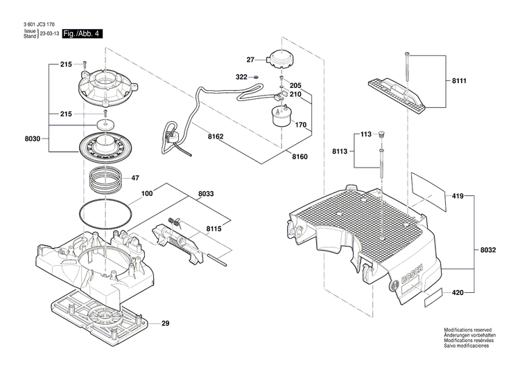 New Genuine Bosch 2609200556 Operator Panel