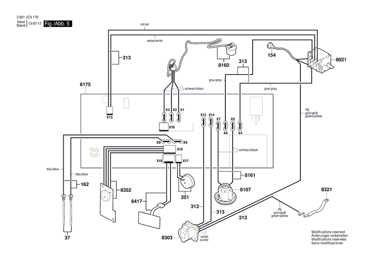 New Genuine Bosch 2609200556 Operator Panel