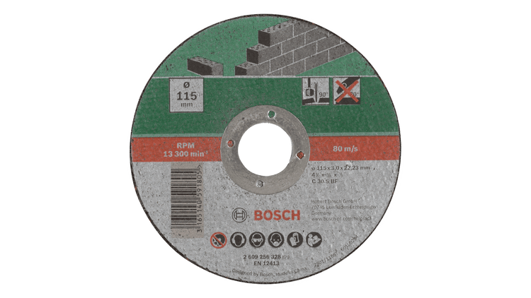New Genuine Bosch 2609256331 Cutting Disc for Stone Straight Cutting and