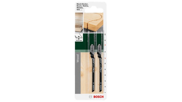 New Genuine Bosch 2609256717 T119BO Jigsaw Blade HCS Jigsaw Blades for Wood