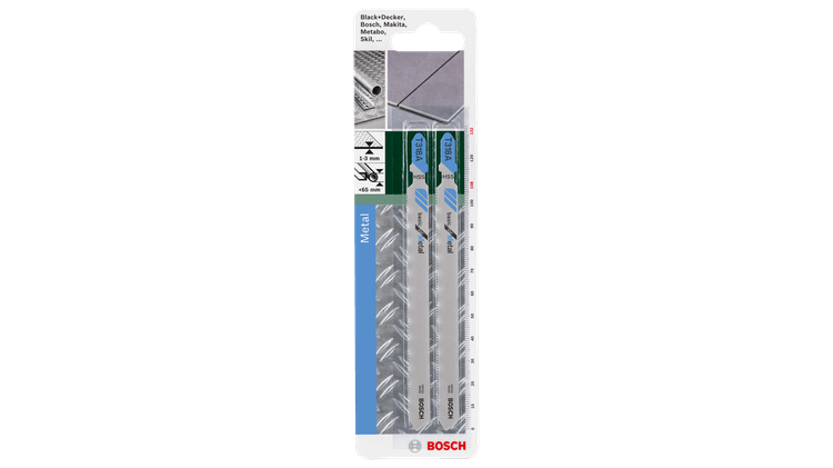 New Genuine Bosch 2609256732 Jigsaw blade HSS, T 318 A Jigsaw Blades for Metal