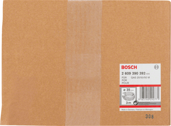 New Genuine Bosch 2609390392 Dust Extractor Hose With Bayonet Lock For dust