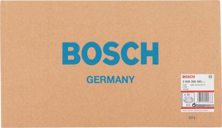 New Genuine Bosch 2609390393 Dust Extractor Hose With Bayonet Lock For dust