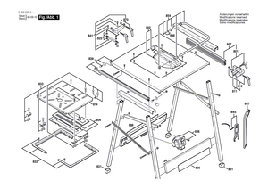 New Genuine Bosch 2609390495 Parts Set