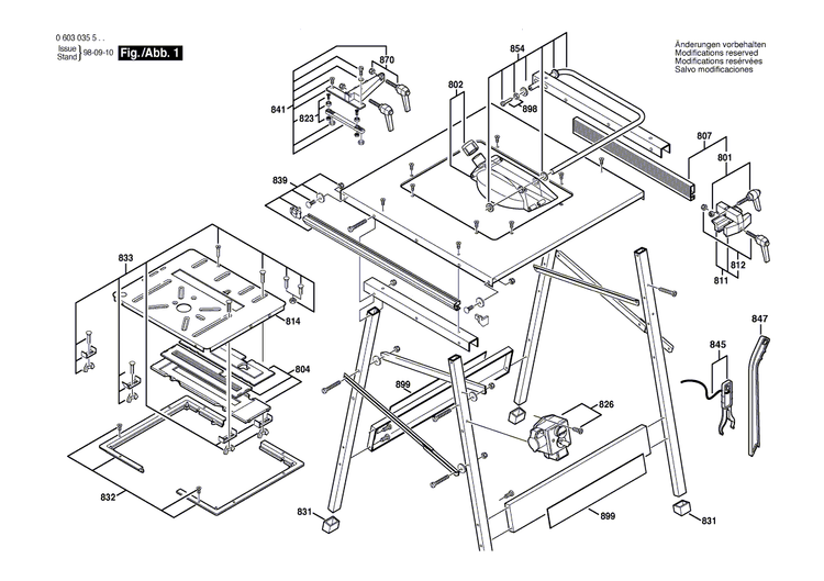 New Genuine Bosch 2609390495 Parts Set