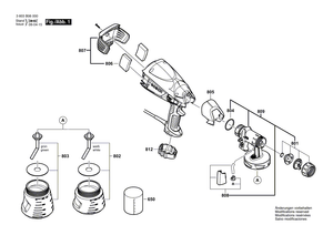 New Genuine Bosch 2609390583 Graduated Beaker
