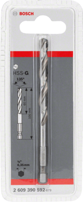 New Genuine Bosch 2609390592 Pilot Drill Bits For rotary drills/drivers, For