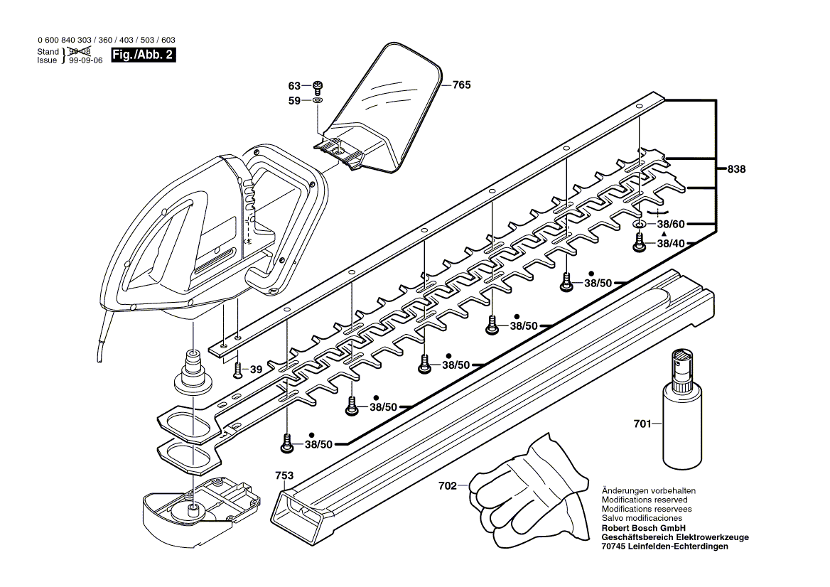 New Genuine Bosch 2609992604 Brush Plate