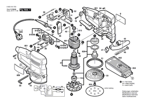 New Genuine Bosch 2609992619 Brush Plate