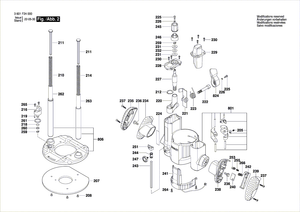 New Genuine Bosch 2610001609 Clamping rail