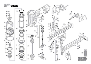 New Genuine Bosch 2610001706 Trigger