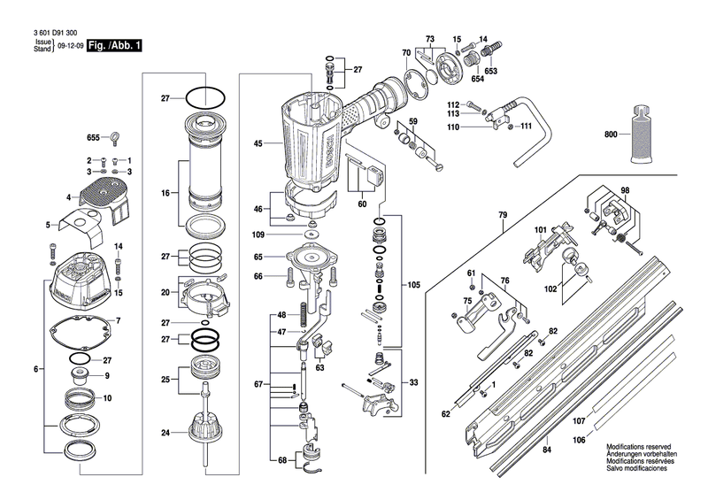 New Genuine Bosch 2610005249 Contacting element
