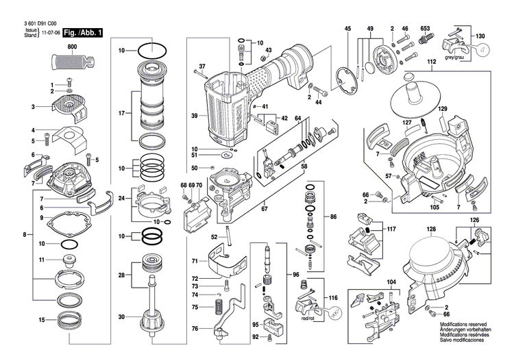 New Genuine Bosch 2610005300 Washer