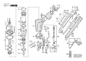 New Genuine Bosch 2610005307 Shock Absorber
