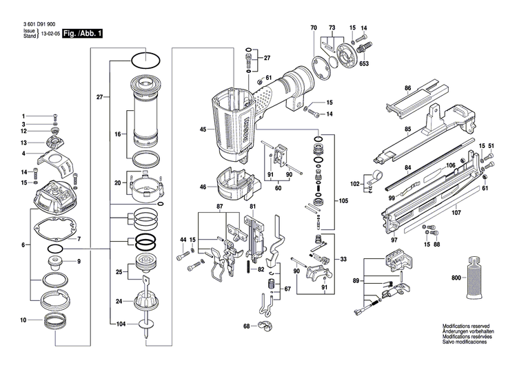 New Genuine Bosch 2610005347 Shock Absorber