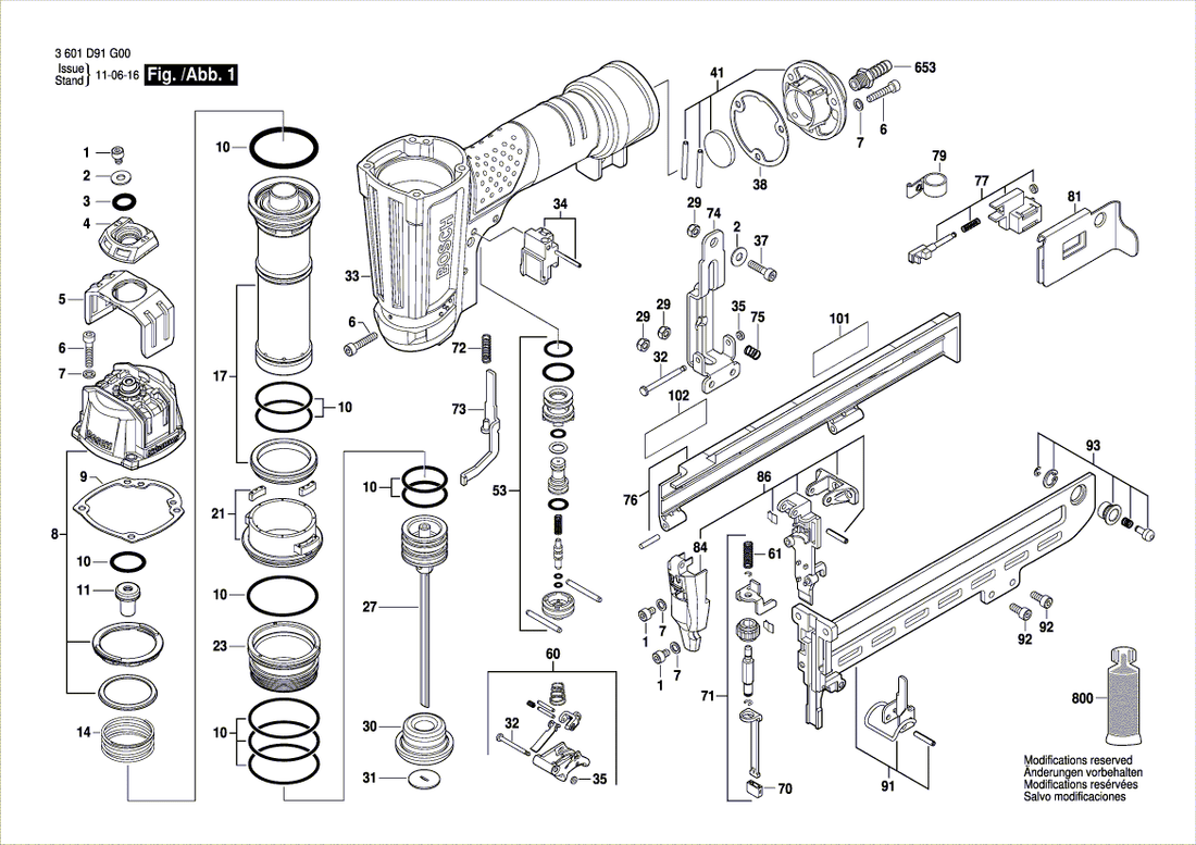 New Genuine Bosch 2610006623 Coil Spring