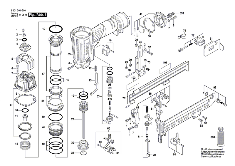 New Genuine Bosch 2610006635 Piston