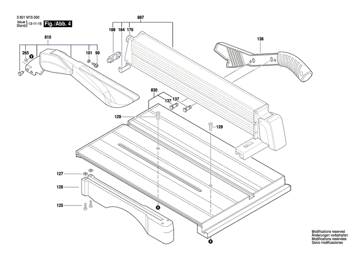 New Genuine Bosch 2610008581 Screw