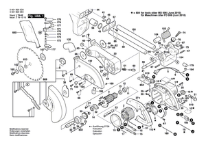 New Genuine Bosch 2610009615 Quick-Clamping Device