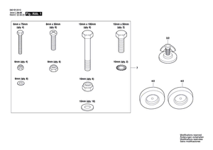 New Genuine Bosch 2610009637 Wheel