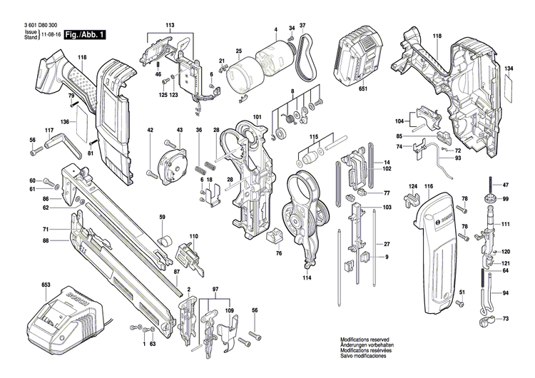New Genuine Bosch 2610009781 Frame