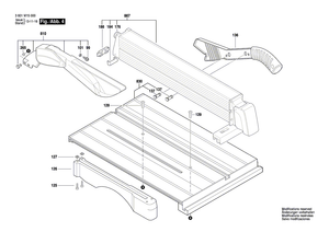 New Genuine Bosch 2610011065 Protective Cover
