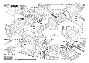 New Genuine Bosch 2610011065 Protective Cover
