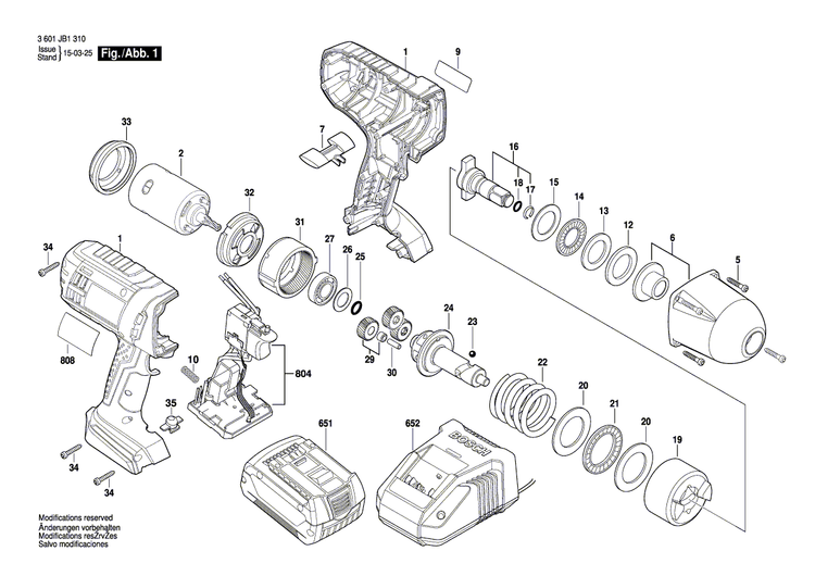 New Genuine Bosch 2610011109 Nameplate
