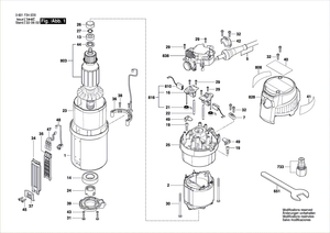 New Genuine Bosch 2610011569 Cover