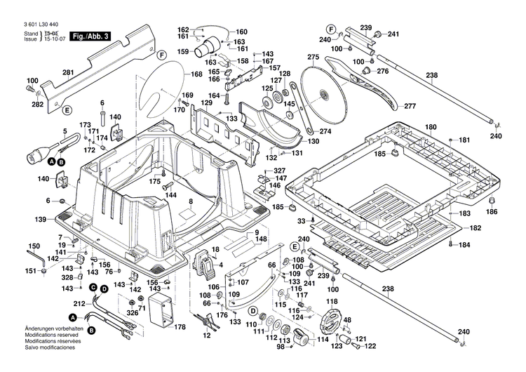 New Genuine Bosch 2610011716 Holding Spring